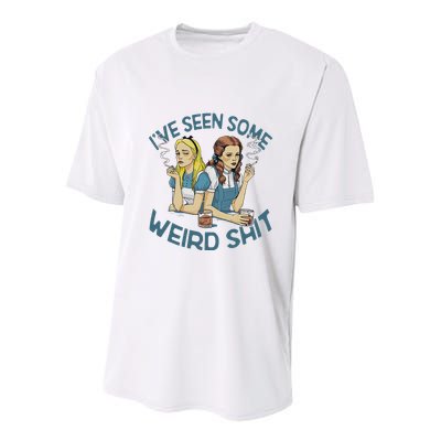 IVe Seen Some Weird Shit Youth Performance Sprint T-Shirt