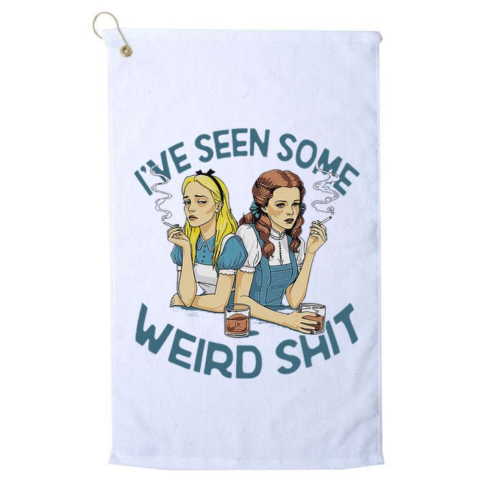 IVe Seen Some Weird Shit Golf Towel