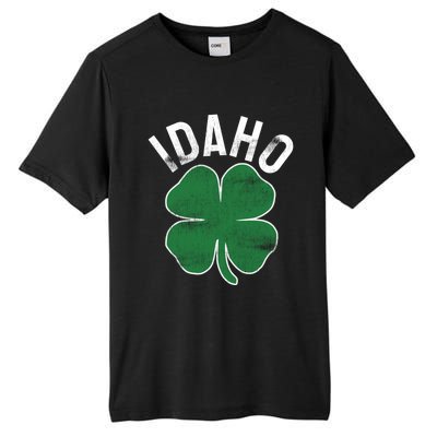 Idaho Shamrock St Patrick's Day Saint Paddy's Irish Clover Gift Tall Fusion ChromaSoft Performance T-Shirt