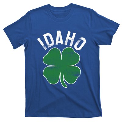 Idaho Shamrock St Patrick's Day Saint Paddy's Irish Clover Gift T-Shirt