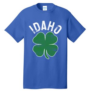 Idaho Shamrock St Patrick's Day Saint Paddy's Irish Clover Gift Tall T-Shirt