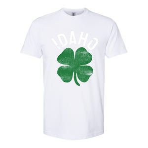 Idaho Shamrock St Patrick's Day Saint Paddy's Irish Clover Gift Softstyle CVC T-Shirt