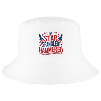 Im Star Spangled Hammered Funny 4th Of July Cool Comfort Performance Bucket Hat