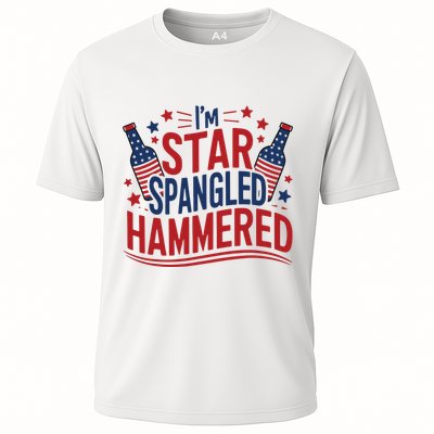 Im Star Spangled Hammered Funny 4th Of July Performance Shirt