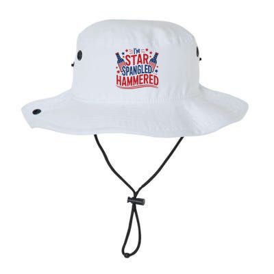 Im Star Spangled Hammered Funny 4th Of July Bucket Hat