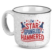 Im Star Spangled Hammered Funny 4th Of July 15oz Campfire Ceramic Mug