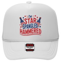 Im Star Spangled Hammered Funny 4th Of July Trucker Hat
