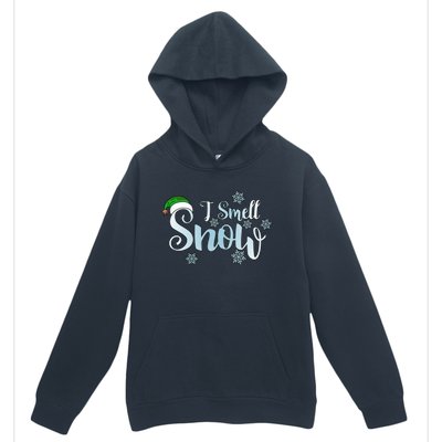 I Smell Snow Cute Snowflakes Snowy Winter Christmas Gift Urban Pullover Hoodie