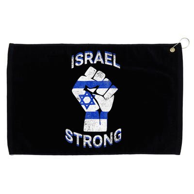 Israel Strong Support Stand With Israel Love Jewish Pride Grommeted Golf Towel