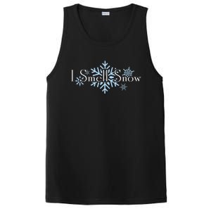 I Smell Snow Winter Christmas Holiday Snowflake Cute Gift PosiCharge Competitor Tank