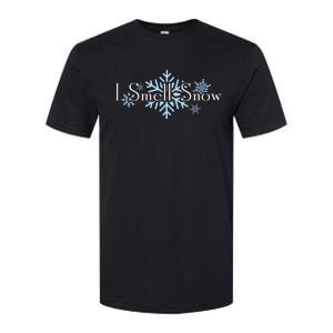 I Smell Snow Winter Christmas Holiday Snowflake Cute Gift Softstyle CVC T-Shirt