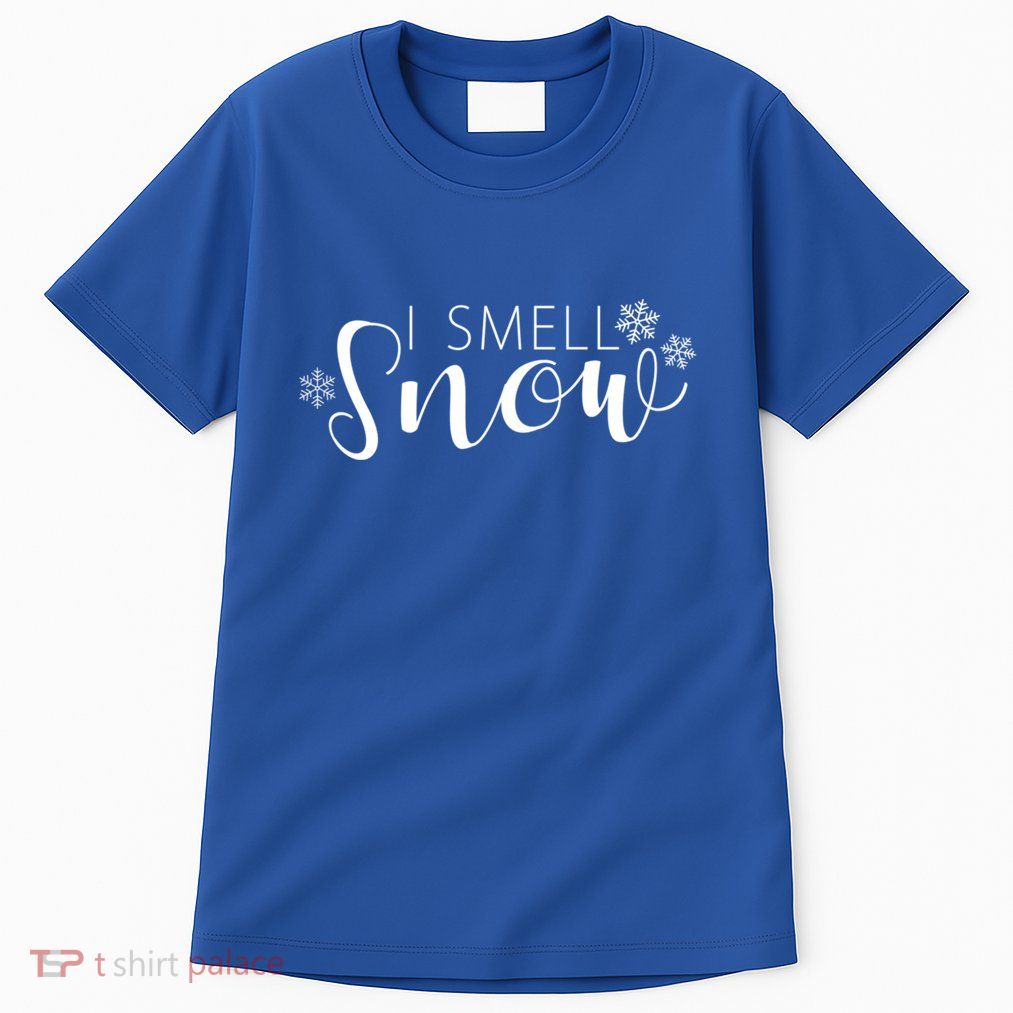 I Smell Snow Winter Clothes Gift Tall T-Shirt