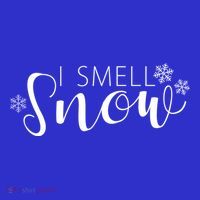 I Smell Snow Winter Clothes Gift Kids T-Shirt