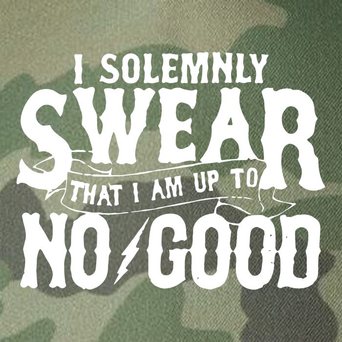 I Solemnly Swear That I Am To No Good Legacy Tie Dye Trucker Hat