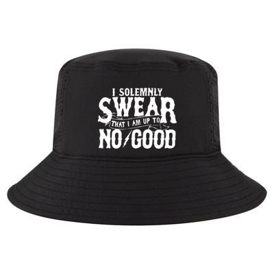 I Solemnly Swear That I Am To No Good Cool Comfort Performance Bucket Hat