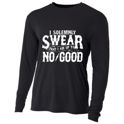 I Solemnly Swear That I Am To No Good Cooling Performance Long Sleeve Crew
