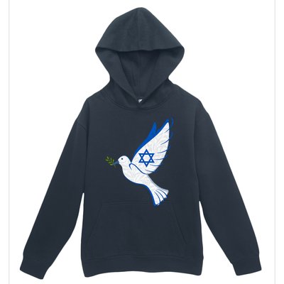 Israel Strong Support Stand Strong Peace Love Jewish Urban Pullover Hoodie