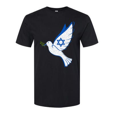 Israel Strong Support Stand Strong Peace Love Jewish Softstyle CVC T-Shirt