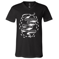 I Solemnly Swear That I Am Up To No Good V-Neck T-Shirt