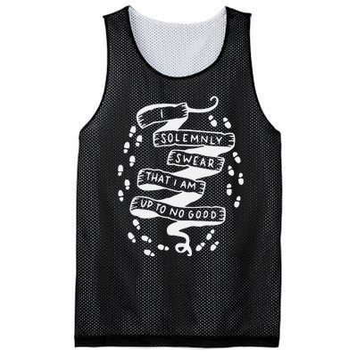 I Solemnly Swear That I Am Up To No Good Mesh Reversible Basketball Jersey Tank