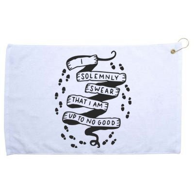 I Solemnly Swear That I Am Up To No Good Grommeted Golf Towel