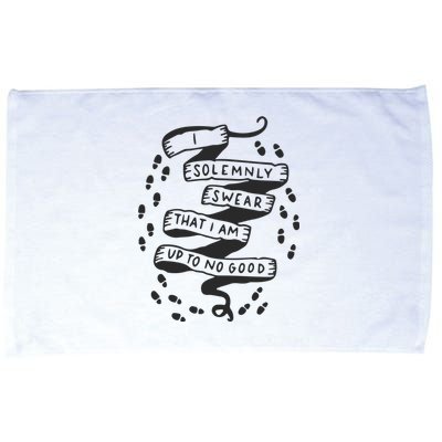 I Solemnly Swear That I Am Up To No Good Microfiber Hand Towel