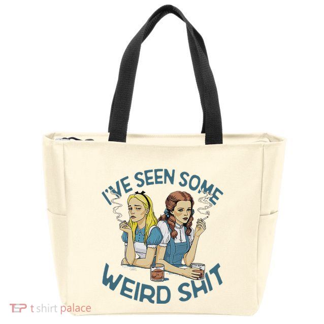 IVe Seen Some Weird Shit Zip Tote Bag