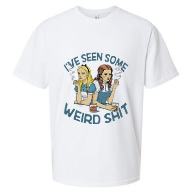IVe Seen Some Weird Shit Sueded Cloud Jersey T-Shirt