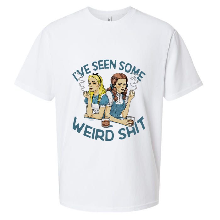 IVe Seen Some Weird Shit Sueded Cloud Jersey T-Shirt
