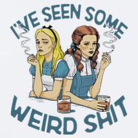 IVe Seen Some Weird Shit Sueded Cloud Jersey T-Shirt