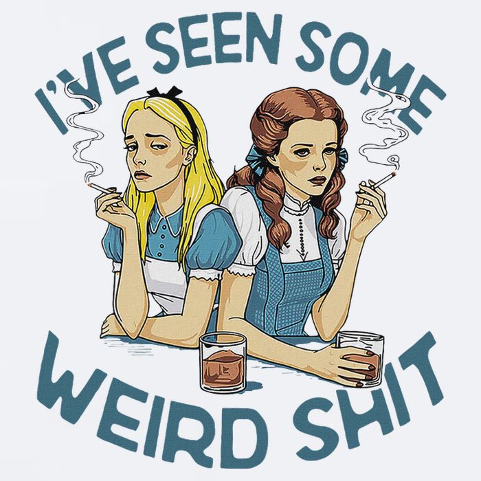 IVe Seen Some Weird Shit Sueded Cloud Jersey T-Shirt