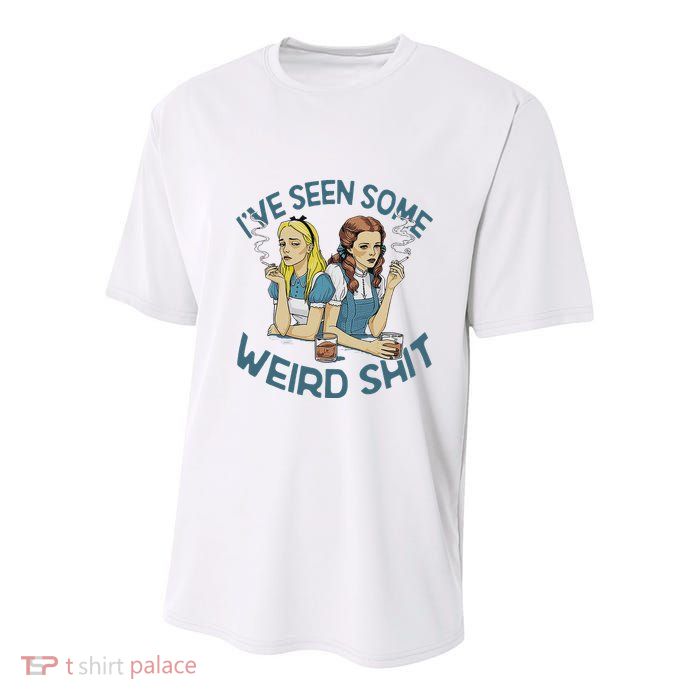 IVe Seen Some Weird Shit Youth Performance Sprint T-Shirt