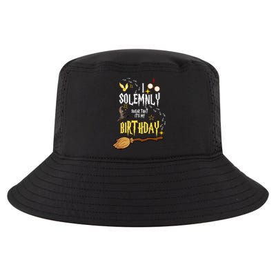 I Solemnly Swear That It's My Birthday Cool Comfort Performance Bucket Hat