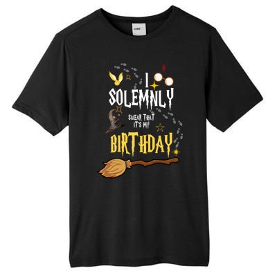 I Solemnly Swear That It's My Birthday Tall Fusion ChromaSoft Performance T-Shirt