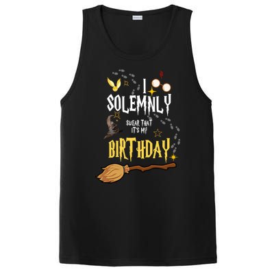 I Solemnly Swear That It's My Birthday PosiCharge Competitor Tank