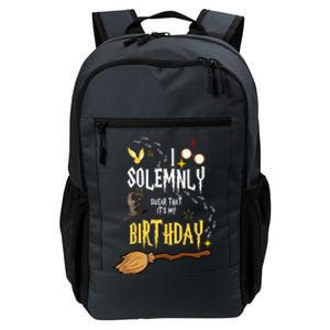 I Solemnly Swear That It's My Birthday Daily Commute Backpack