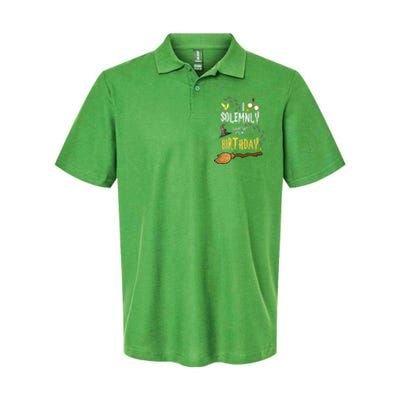 I Solemnly Swear That It's My Birthday Softstyle Adult Sport Polo