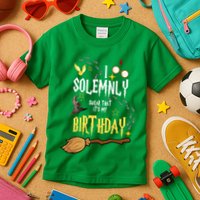 I Solemnly Swear That It's My Birthday Kids T-Shirt