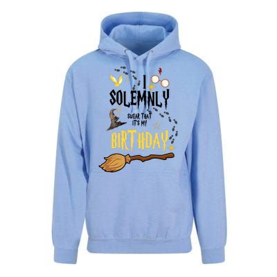 I Solemnly Swear That It's My Birthday Unisex Surf Hoodie