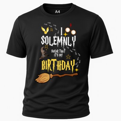 I Solemnly Swear That It's My Birthday Funny Performance Shirt