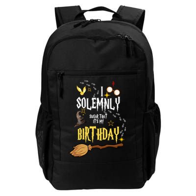 I Solemnly Swear That It's My Birthday Funny Backpack