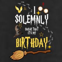 I Solemnly Swear That It's My Birthday Funny Adult Drive Performance Visor