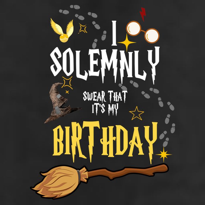 I Solemnly Swear That It's My Birthday Funny Adult Drive Performance Visor