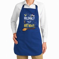 I Solemnly Swear That It's My Birthday Funny Apron