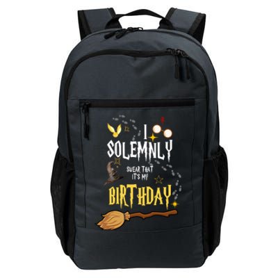 I Solemnly Swear That It's My Birthday Funny Daily Commute Backpack