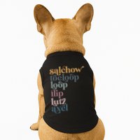 Ice Skating Salchow Toeloop Flip Lutz Axel Figure Skaters Doggie Tank