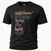 Ice Skating Salchow Toeloop Flip Lutz Axel Figure Skaters Performance Shirt