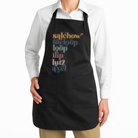 Ice Skating Salchow Toeloop Flip Lutz Axel Figure Skaters Apron