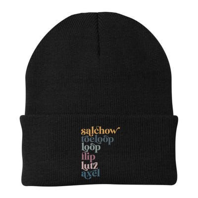 Ice Skating Salchow Toeloop Flip Lutz Axel Figure Skaters Beanie