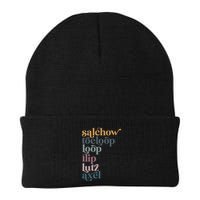 Ice Skating Salchow Toeloop Flip Lutz Axel Figure Skaters Beanie